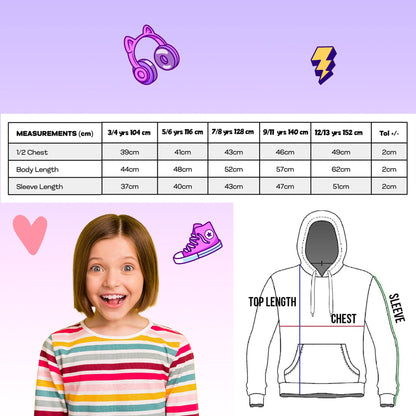 Sweat à capuche gymnastique – Fringoo gaming rose for Girls Cotton Rich Soft Hooded – gaming Pad rose