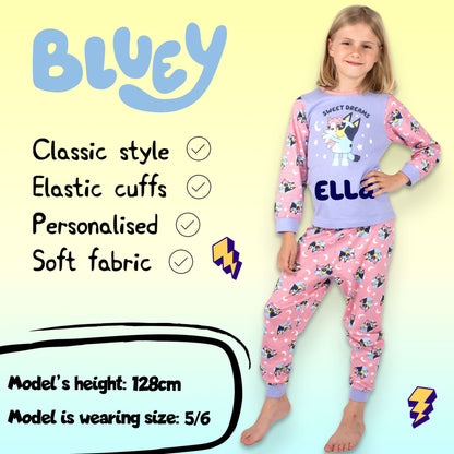 Pyjama – Bluey -violet