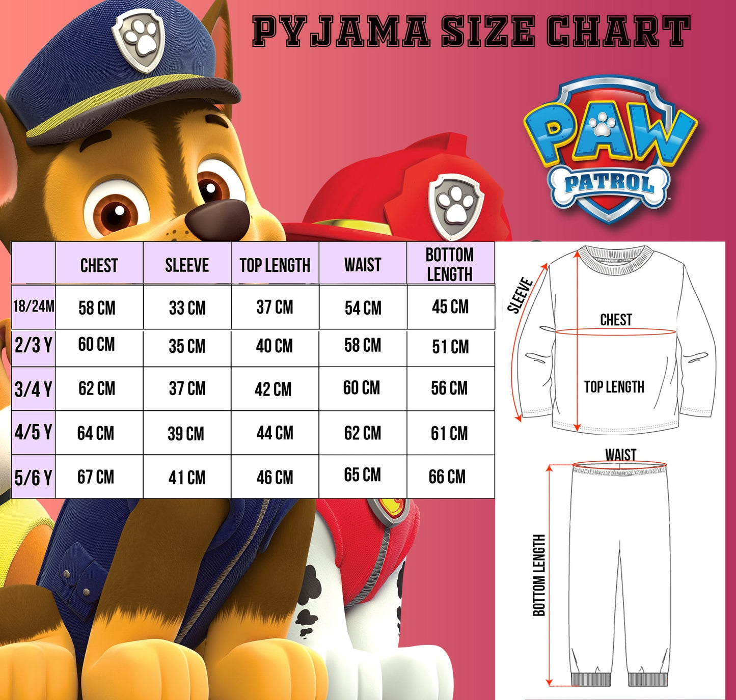 Pat’ Patrouille Pyjama
