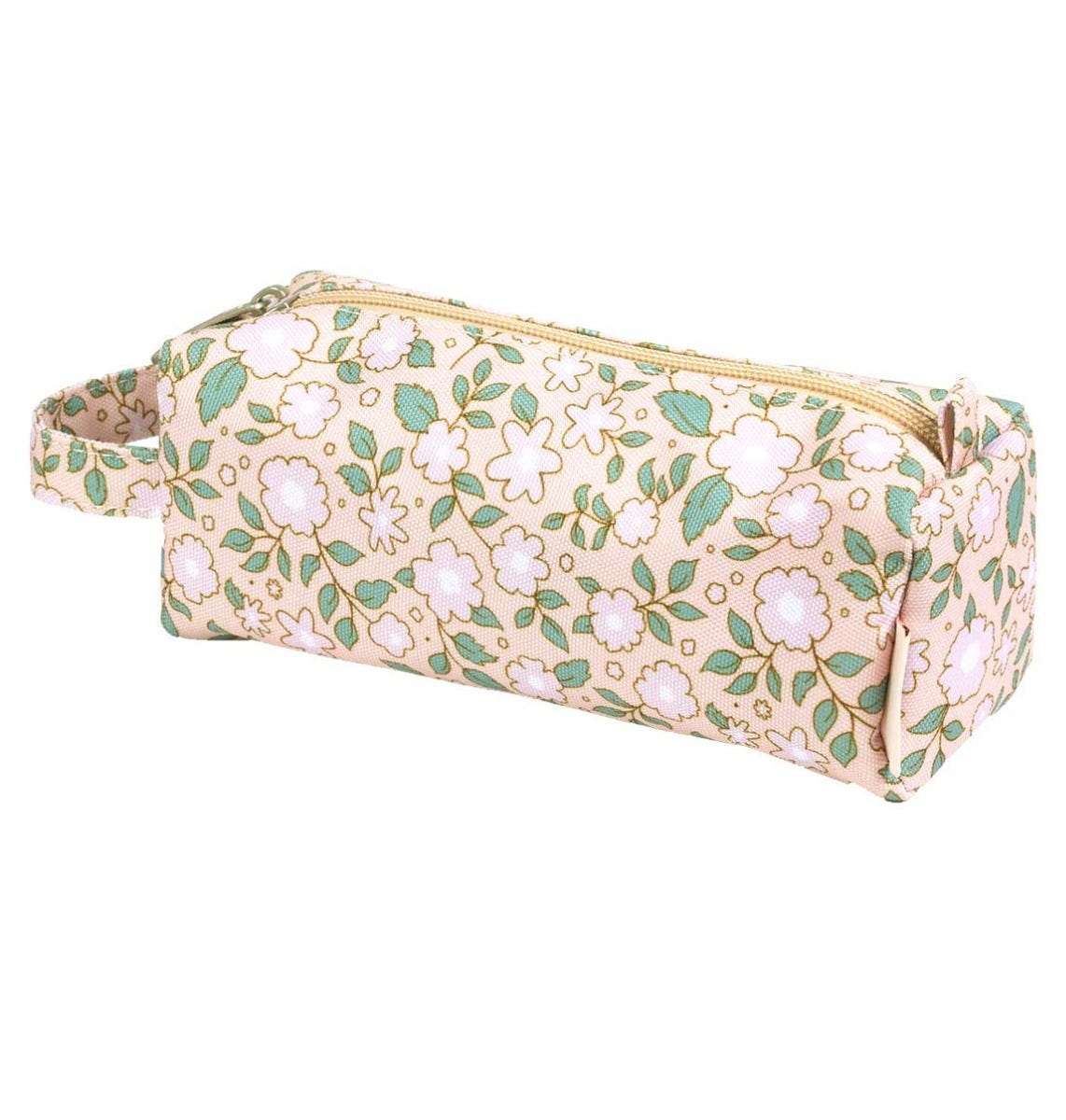 Trousse enfant - Fleurs - rose – vue 4 – A Little Lovely Company