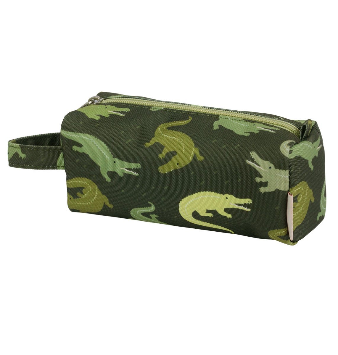 Trousse enfant - Crocodiles – vue 3 – A Little Lovely Company
