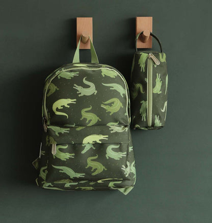 Trousse enfant - Crocodiles – vue 4 – A Little Lovely Company