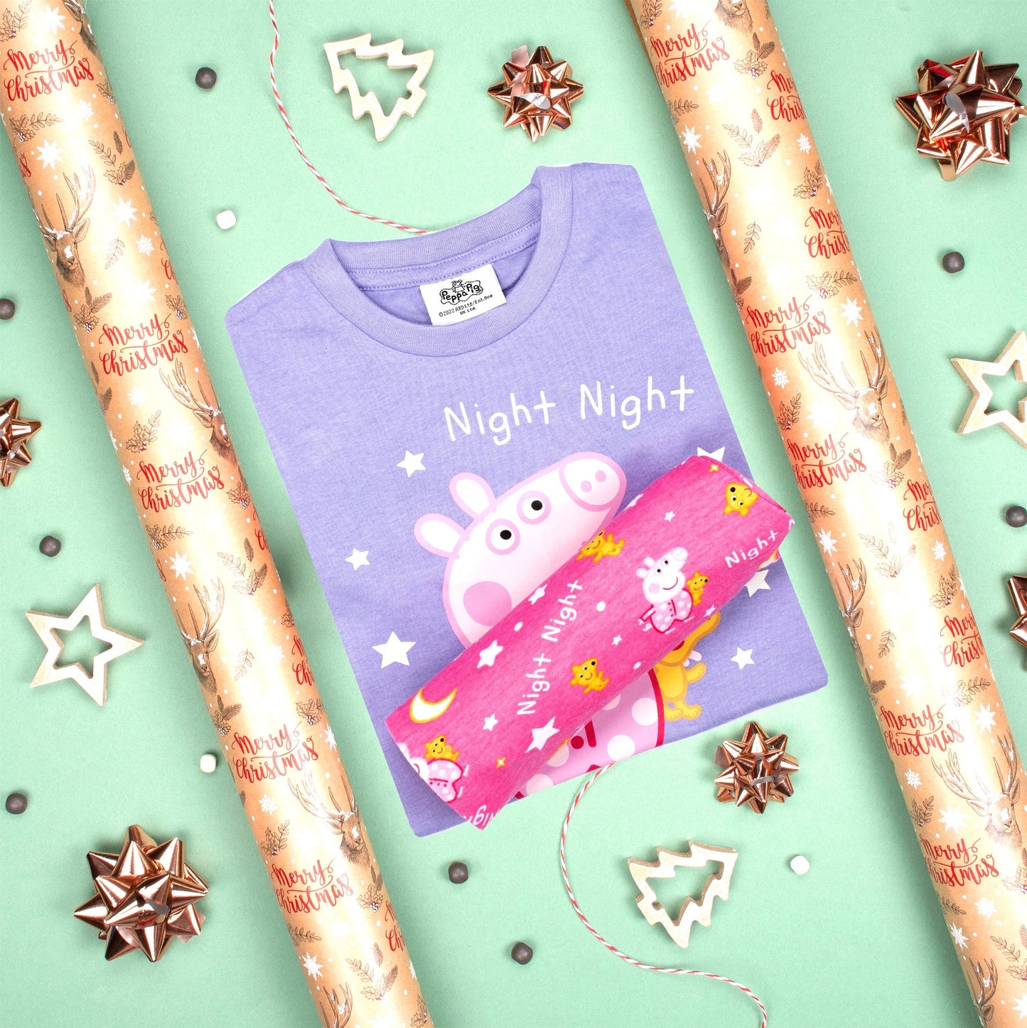 Peppa Pig Pyjamas – rose & violet