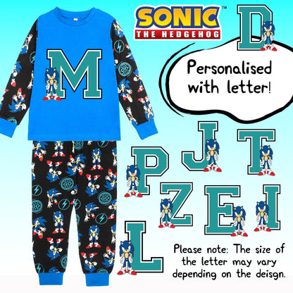 Pyjama – Sonic The Hedgehog for boys Long Sleeve 100% Cotton