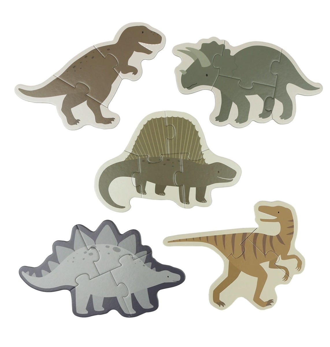 Puzzle - Dinosaures – vue 3 – A Little Lovely Company