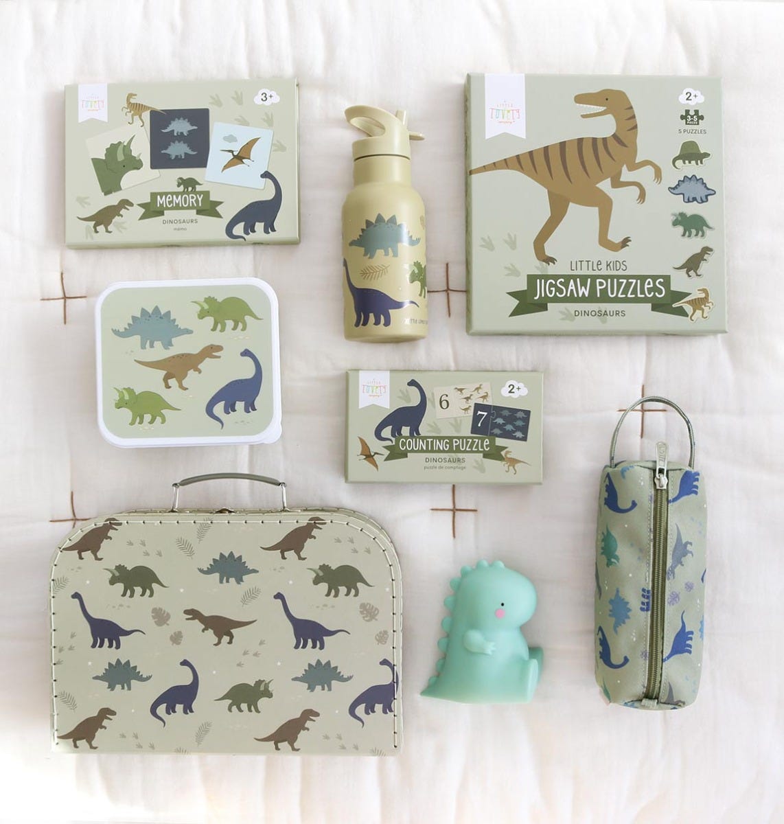 Puzzle - Dinosaures – vue 5 – A Little Lovely Company