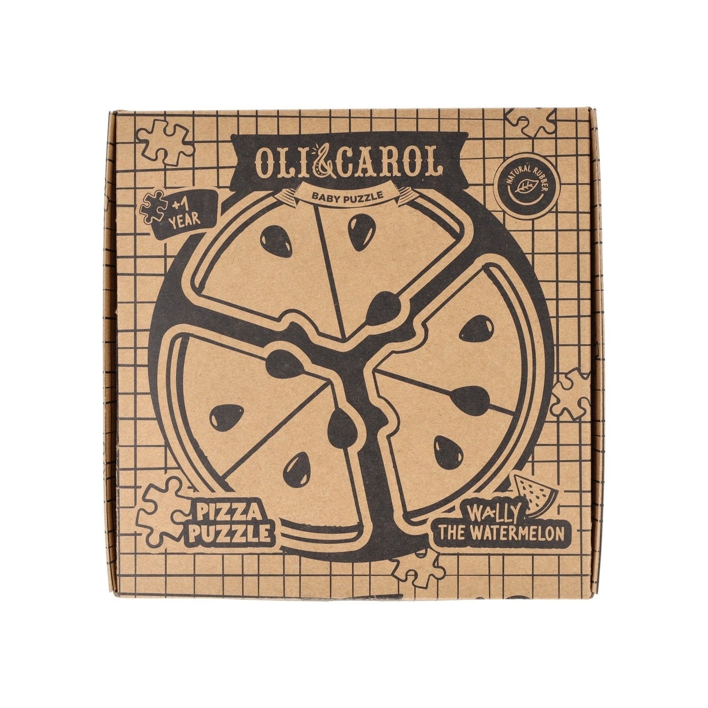 Wally la Pastèque Pizza – Puzzle bébé – vue produit 7