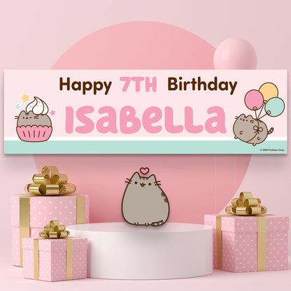 Bannière d’anniversaire – Pusheen for