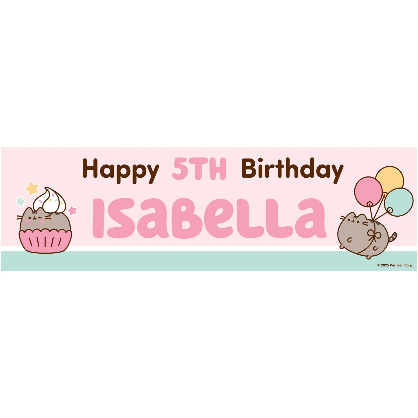 Bannière d’anniversaire – Pusheen for