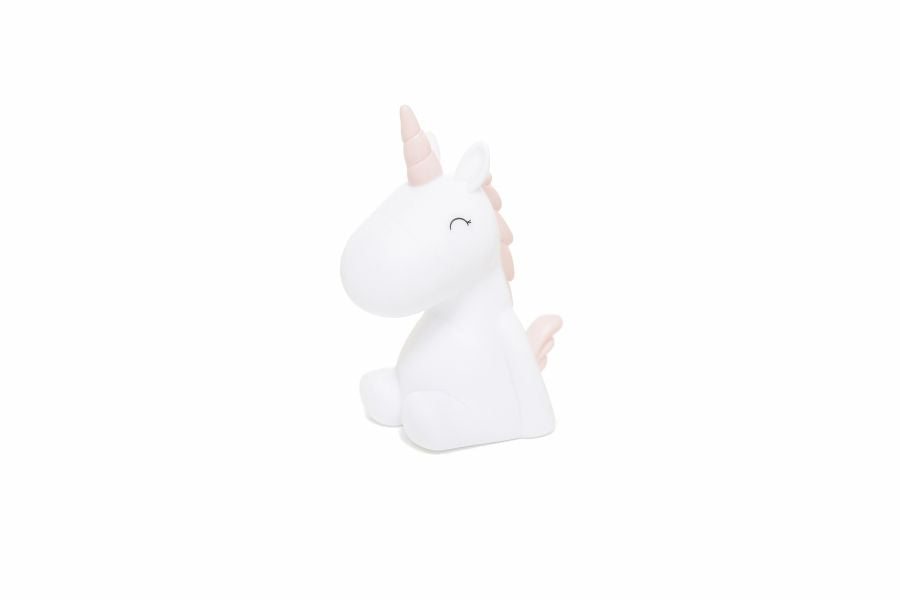 Mini Veilleuse Licorne Rose Dhink - OFCK.fr