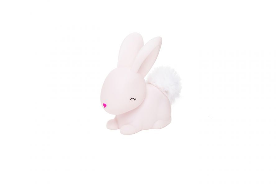 Mini Veilleuse Lapin Rose Dhink - OFCK.fr