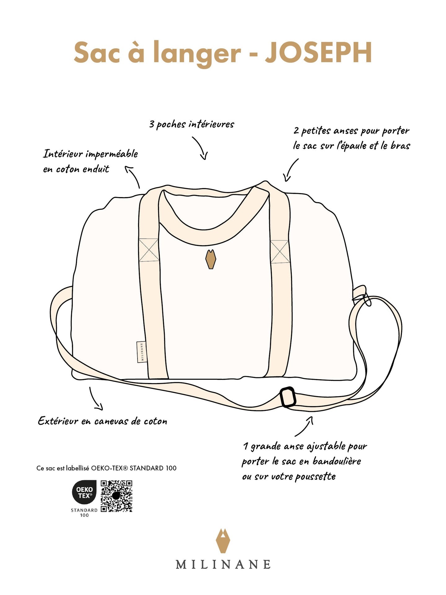 Diaper bag - JOSEPH