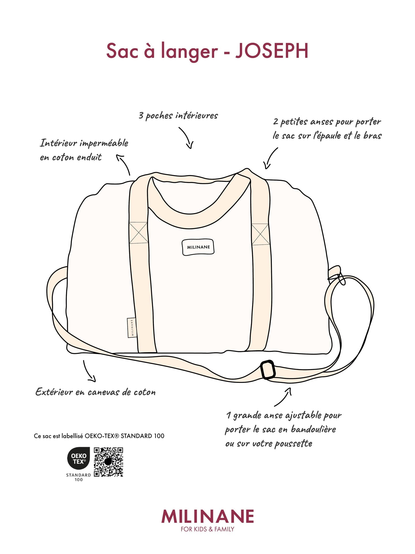 Diaper bag - JOSEPH