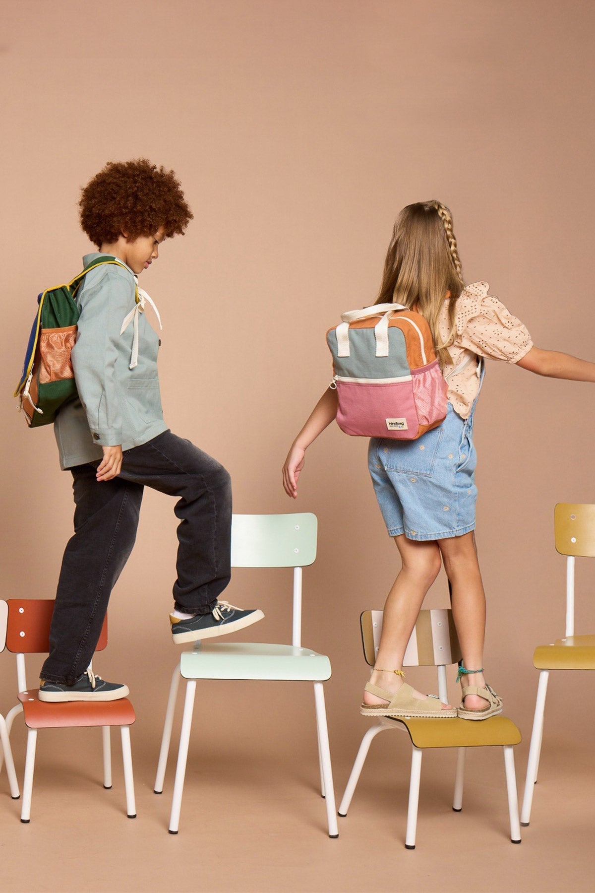 Rucksack Arthur Dreifarbig Salbei