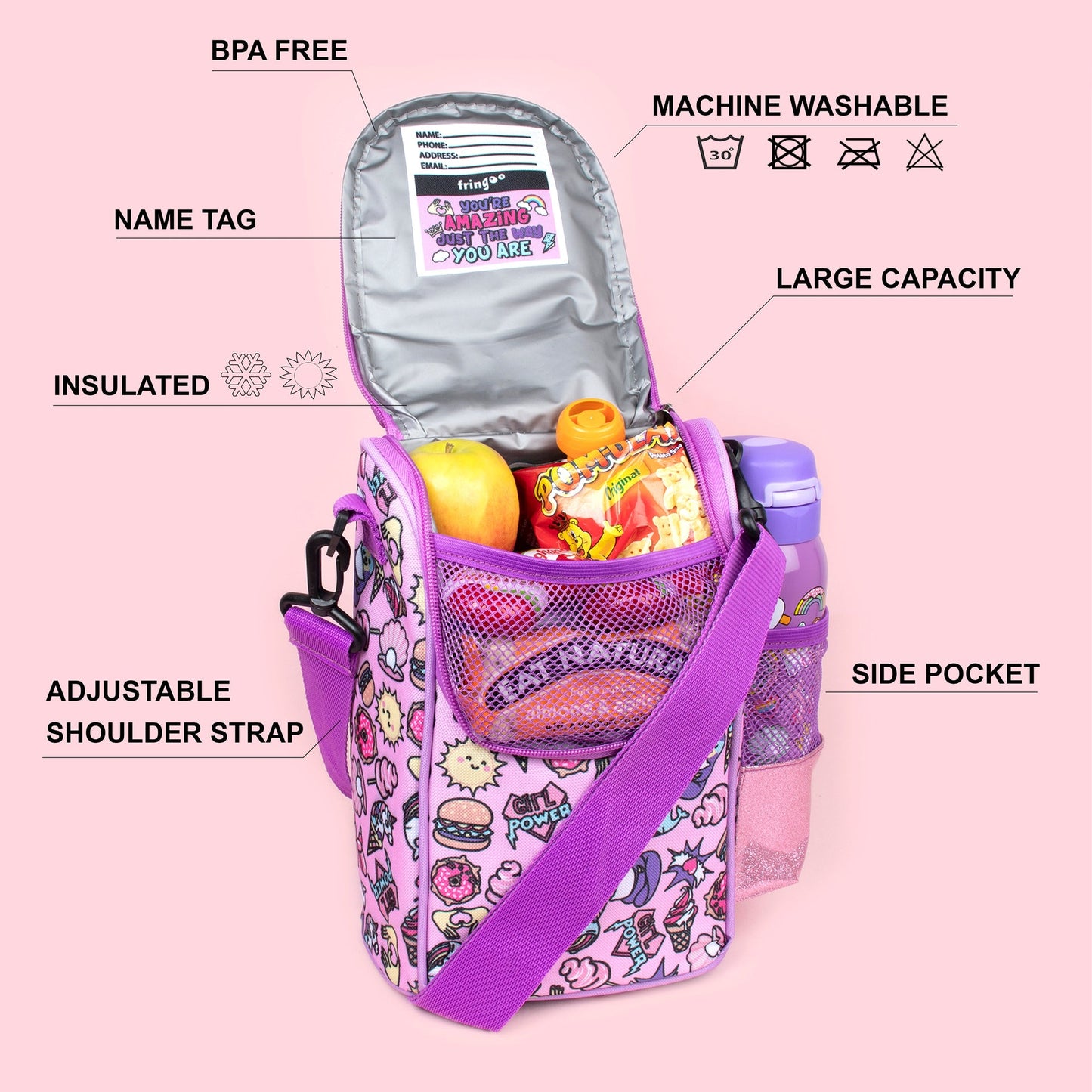 Strap Sacs repas – fille Rule
