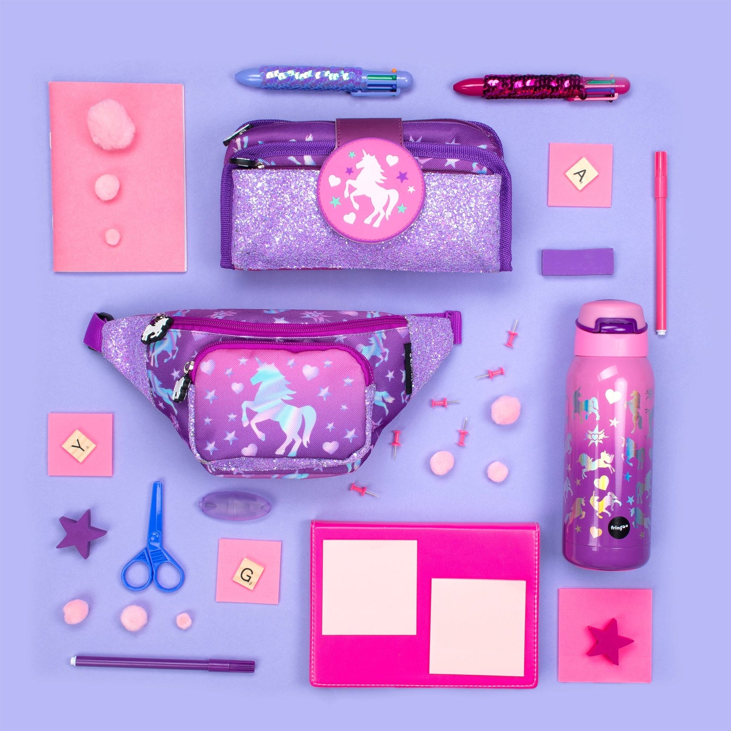 Licorne Ombre scolaire Trousse scolaire for enfant