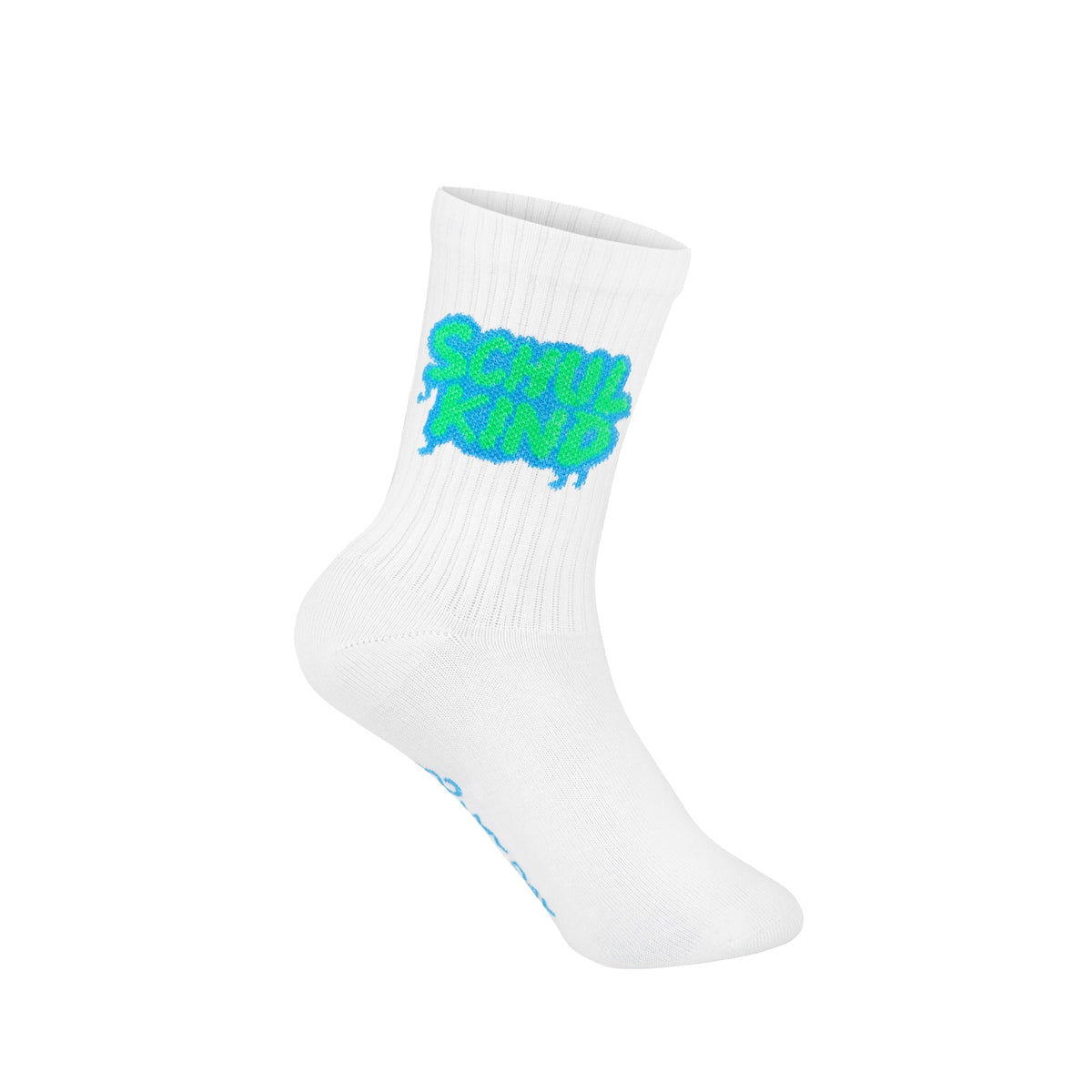 Chaussettes Schulkind Graffiti vert – vue produit 1