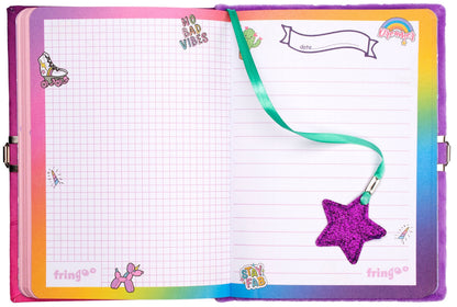 Journal secret pailleté – pailleté – licorne