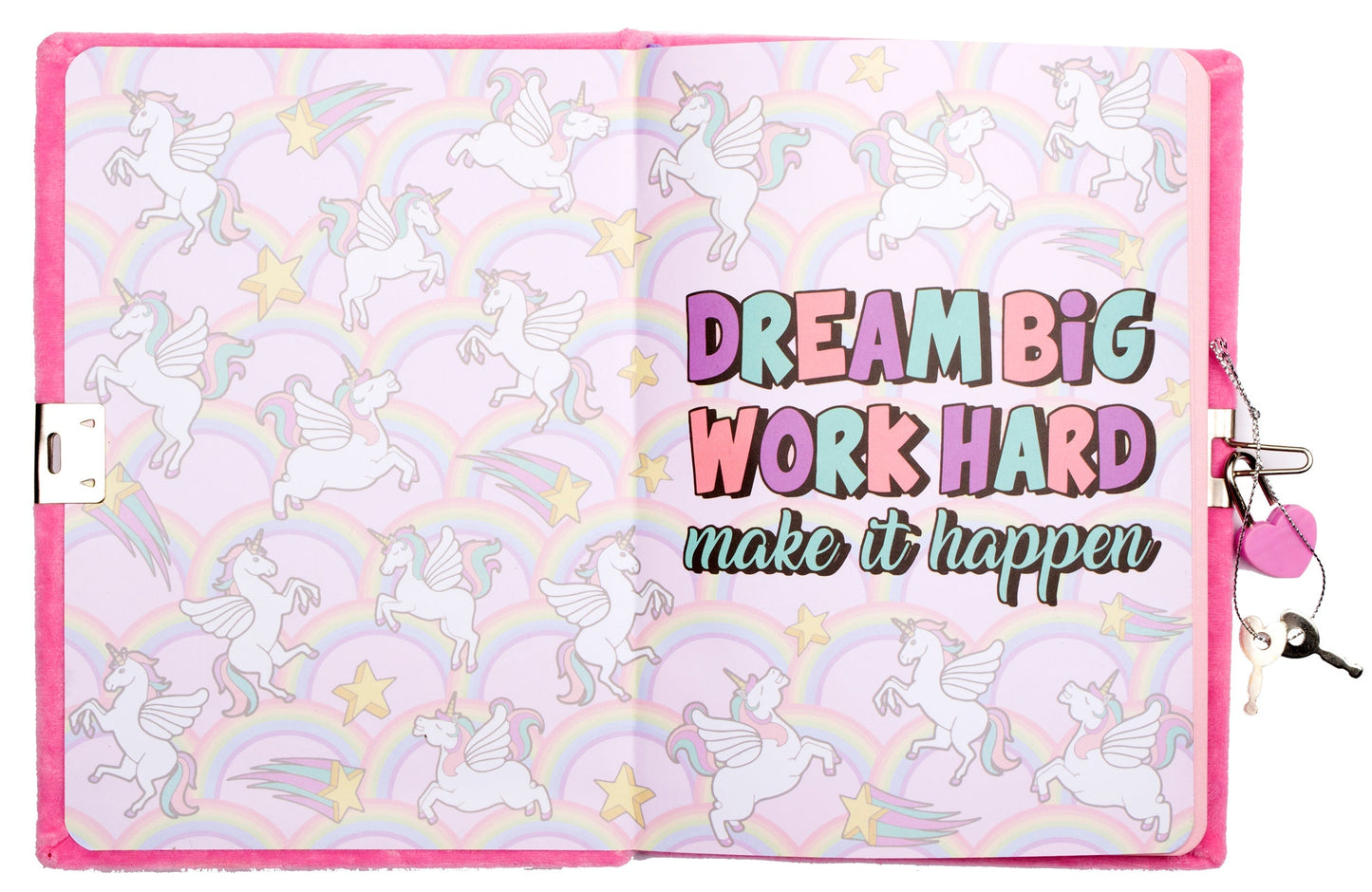 3D Journal secret – rose licorne Wings