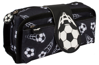 Football noir scolaire Trousse scolaire — enfant' football Stationery Organiser