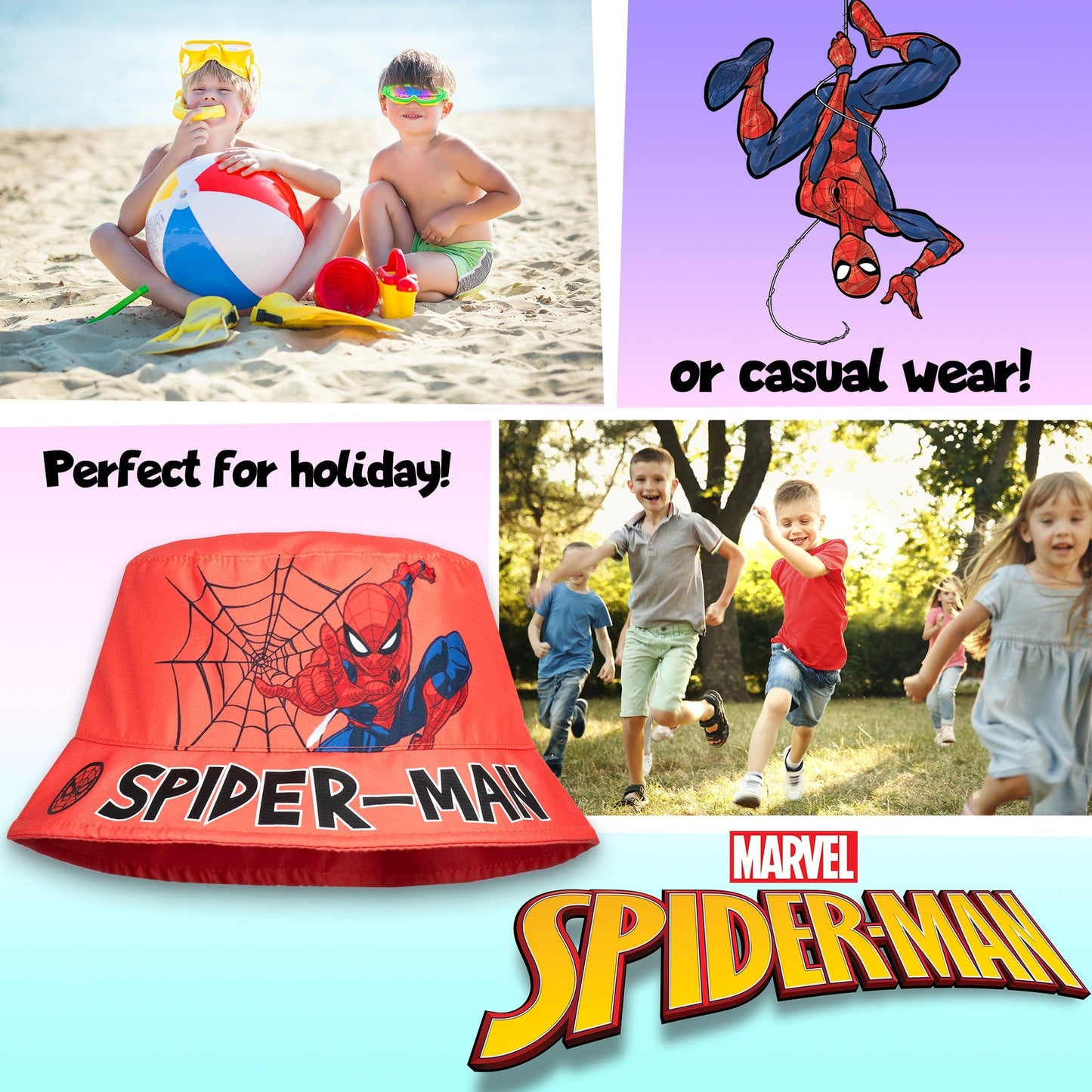 Spider-Man rouge Bucket Hat