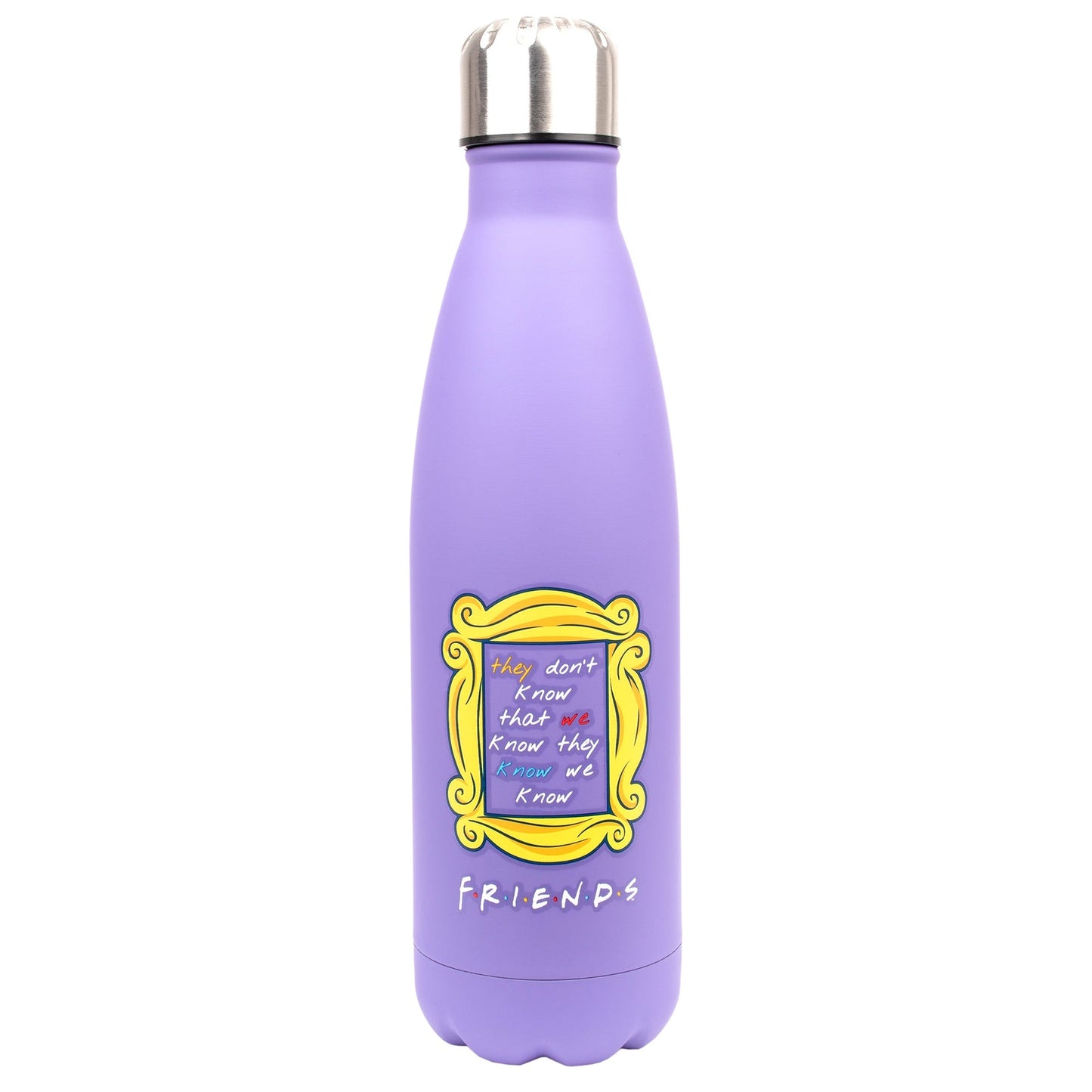 Friends acier inoxydable Gourde 750ml – violet