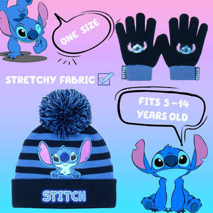 Stitch Hat & Gloves set
