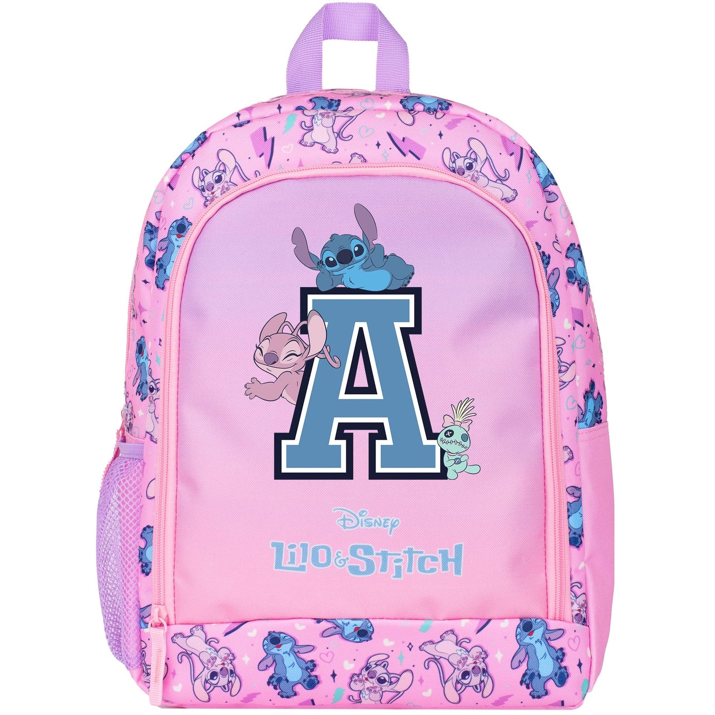 Sac à cordon avec bandoulière – Disney Stitch et Lilo with Letter