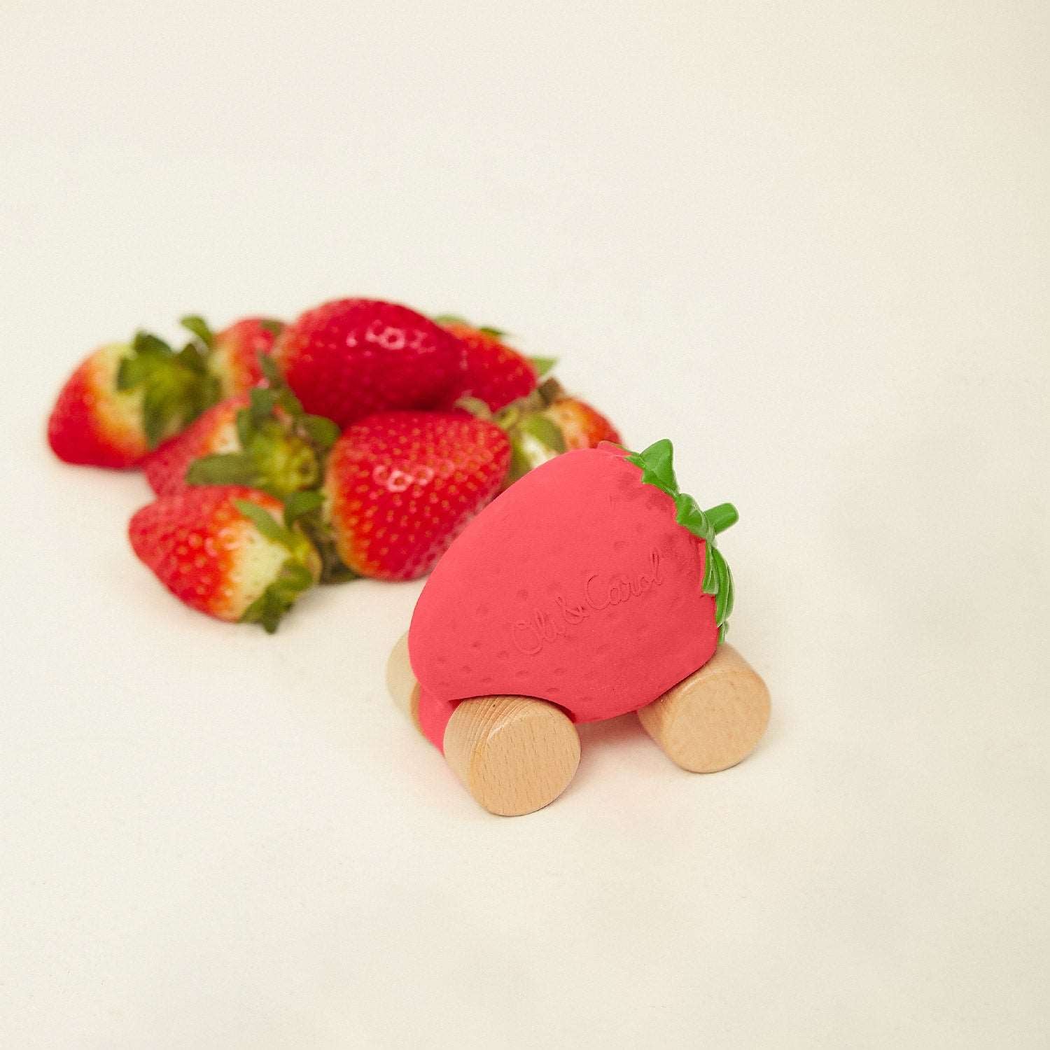 Sweetie la Fraise – Voiture-jouet bébé – vue produit 8