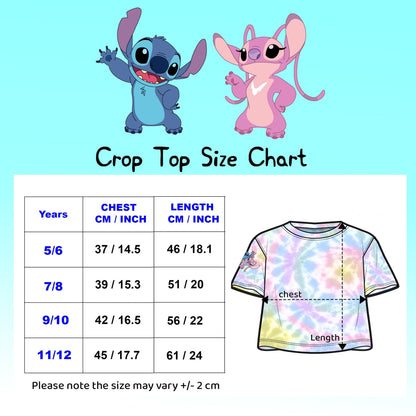 Crop top Stitch – Tie Dye