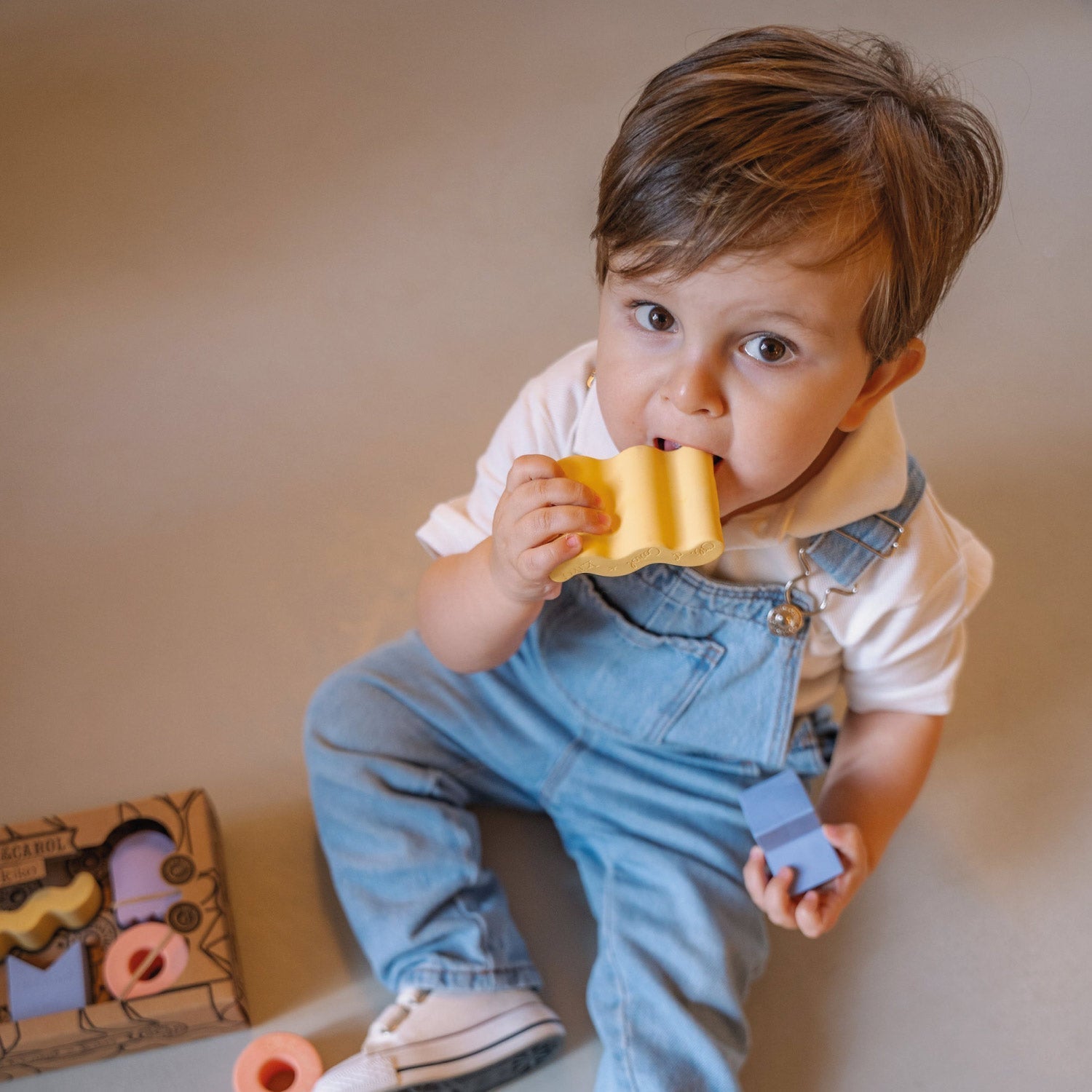 3 formes géométriques Étoile – Blocs à empiler bébé – vue produit 7