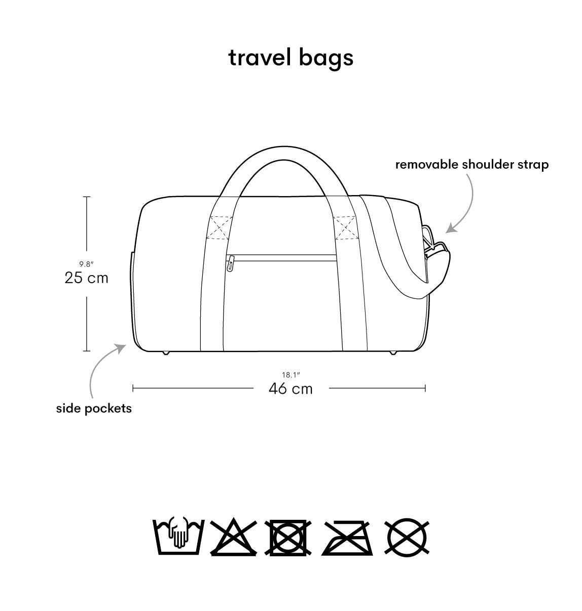 Sac de voyage enfant - Amis de la forêt – vue 5 – A Little Lovely Company