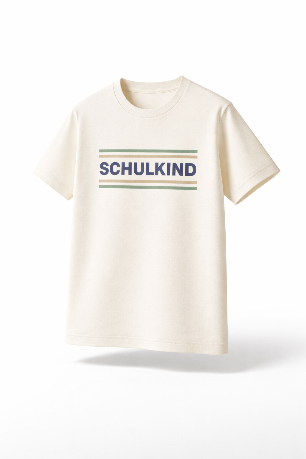 T-shirt Schulkind bleu pastel – vue produit 1