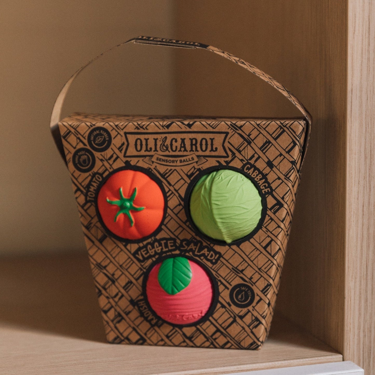 Salade de légumes – Balles sensorielles bébé – vue produit 7