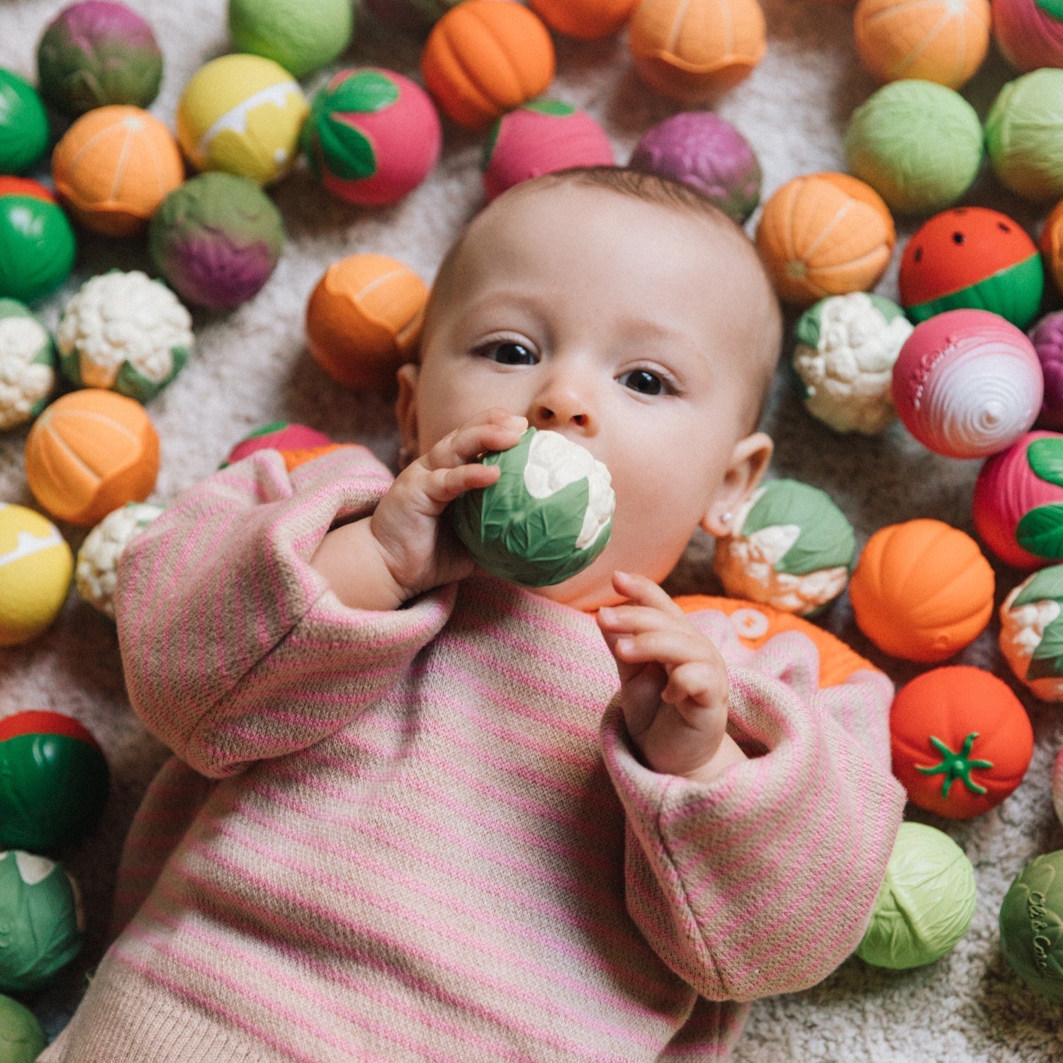 Soupe de légumes – Balles sensorielles bébé – vue produit 6