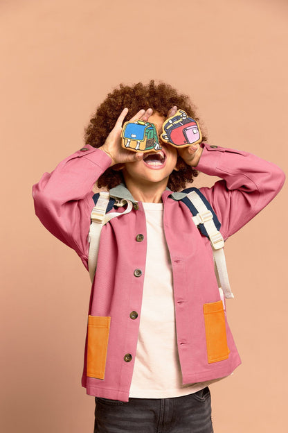 Tricolor Jacke Marceau Rosa