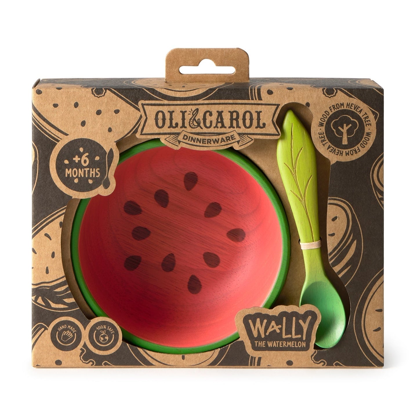 Wally la Pastèque – Ensemble bol et cuillère bébé – vue produit 7