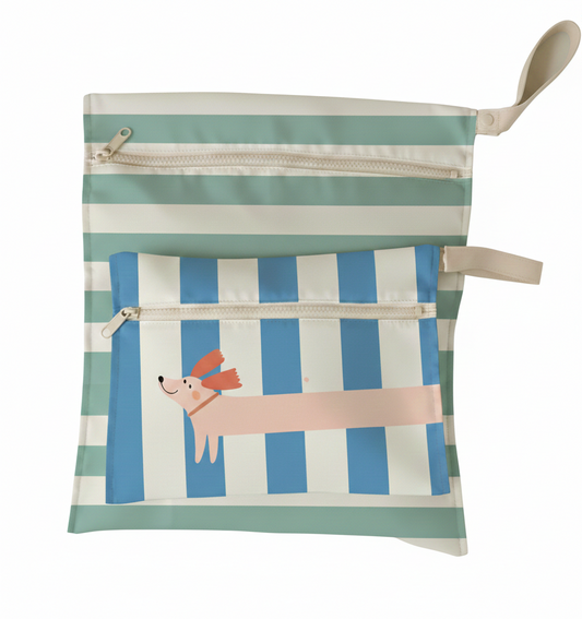 WOOF GANG Wetbag Waterproof Bags – Set of 2
