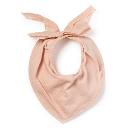 Bavoir Bandana Powder Pink Elodie Details - OFCK.fr