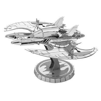 MetalEarth: BATMAN/1989 BATWING 6.86x8.26x4.06cm, maquette 3D en métal avec 2 feuilles, sur carte 12x17cm, 14+