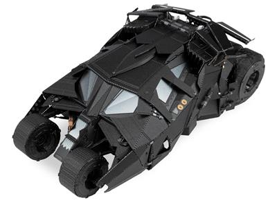 MetalEarth: PREMIUM SERIES - BATMAN / TUMBLER 12,19x7,62x4,06cm, maquette 3D en métal avec 3 feuilles, en boîte 13,5x22x2cm, 14+