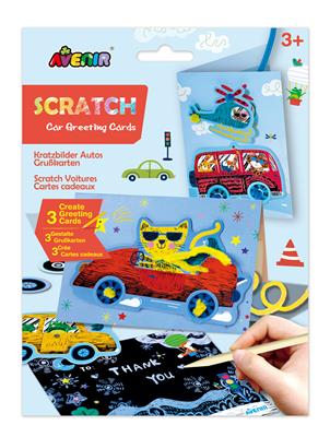 Avenir Scratch: CARTES CADEAUX Voitures, 3+