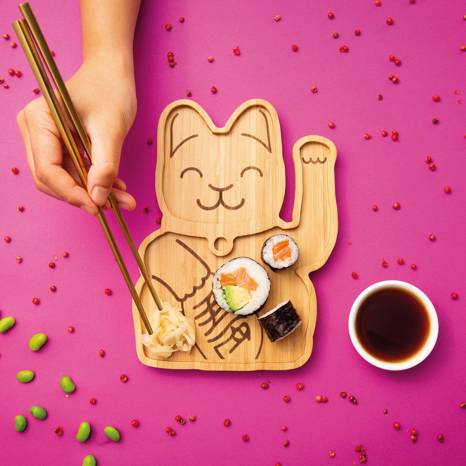 Assiette Bambou MANEKI NEKO Donkey | Boutique d'objets cadeaux designs onlyforcoolkids.com