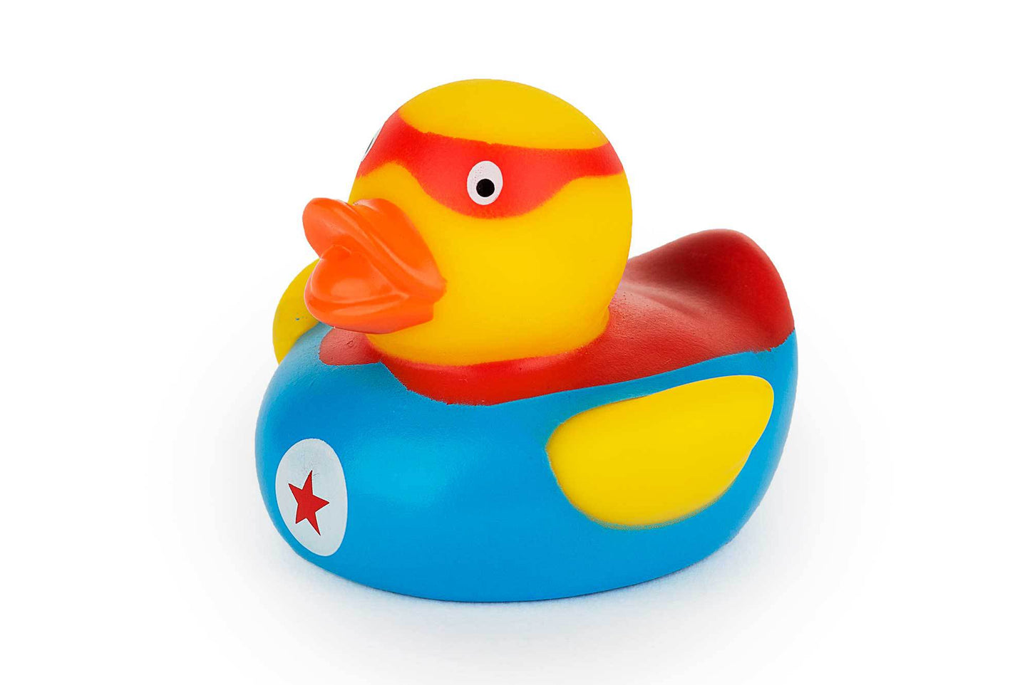 Superhero rubber duck