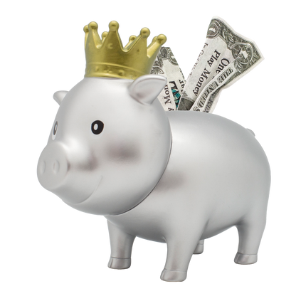 Crown Silver Pig