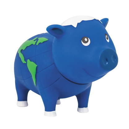 Earth Globe Pig