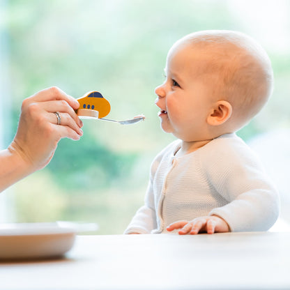 Children's spoon Yellow Airplane