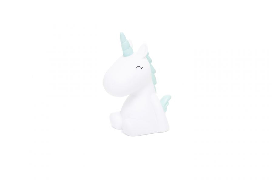 Mini Veilleuse Licorne Bleue Dhink - OFCK.fr